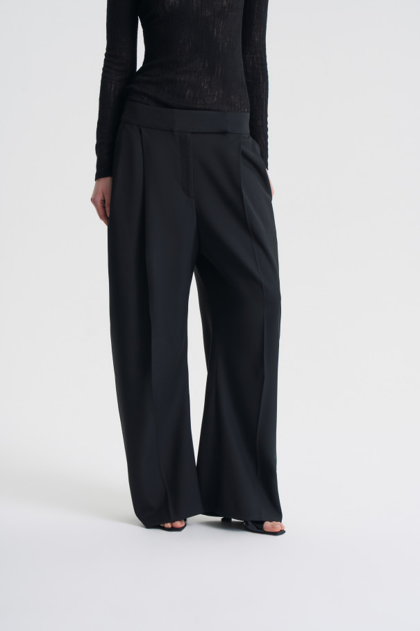 Брюки оверсайз , черный, арт. FRASSPN00BL купить в интернет-магазине