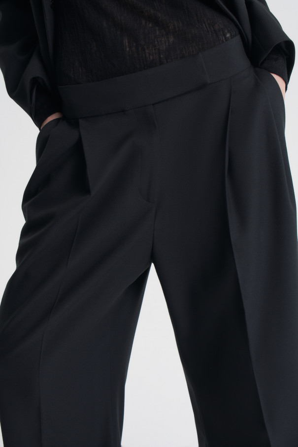 Брюки оверсайз , черный, арт. FRASSPN00BL купить в интернет-магазине