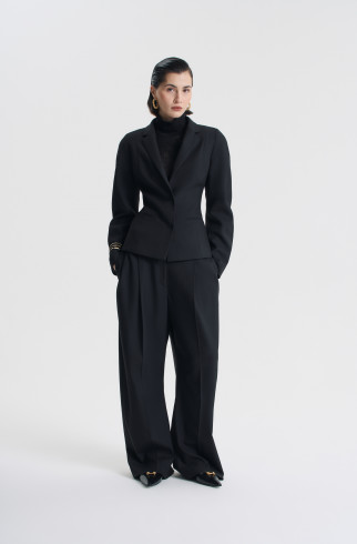 Брюки оверсайз , Черный, арт. FRASSPN00BL купить в интернет-магазине