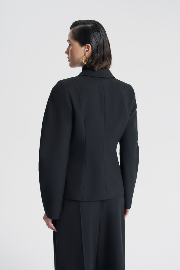 Жакет приталенный , черный, арт. FRASSJC00BL купить в интернет-магазине