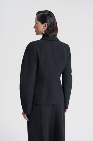 Жакет приталенный , Черный, арт. FRASSJC00BL купить в интернет-магазине