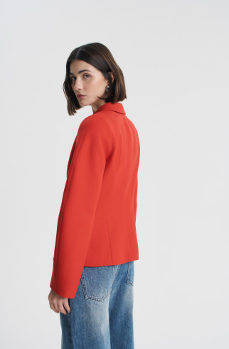 Жакет приталенный , Красный, арт. FRASSJC00RD купить в интернет-магазине