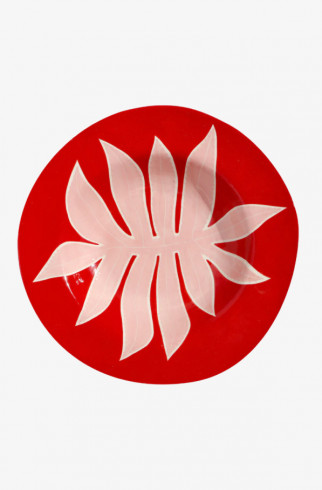 Тарелка Red & Pink Leaf , Мультицвет, арт. 22LRP-03-MODA-RPL купить в интернет-магазине