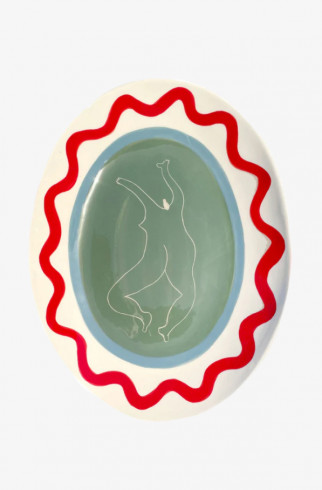 Тарелка Samba , Мультицвет, арт. 23-LRP-06-S купить в интернет-магазине