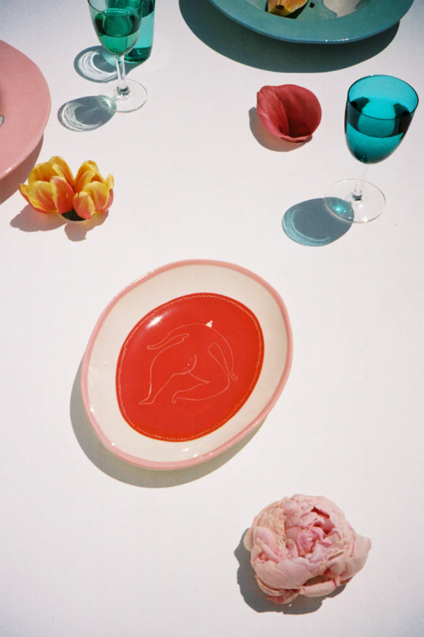 Тарелка Friday Night Red , мультицвет, арт. 22LRP-06-FNR купить в интернет-магазине