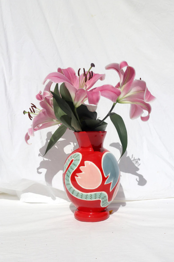 Ваза Red Tulip , мультицвет, арт. 22LRV-08-RTV купить в интернет-магазине