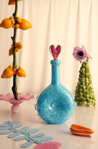 Графин с крышкой  Amor Blue , Мультицвет, арт. 24-LR-GC-01-AB купить в интернет-магазине