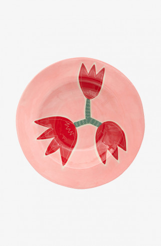Тарелка Red & Pink Tulip , Мультицвет, арт. 22LRP-03-RT купить в интернет-магазине