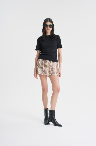 Юбка-мини питон , Мультицвет, арт. FRASSSK09MLT купить в интернет-магазине