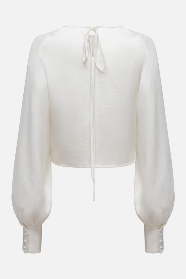 Блуза укороченная , молочный, арт. FRASSBL02ML купить в интернет-магазине