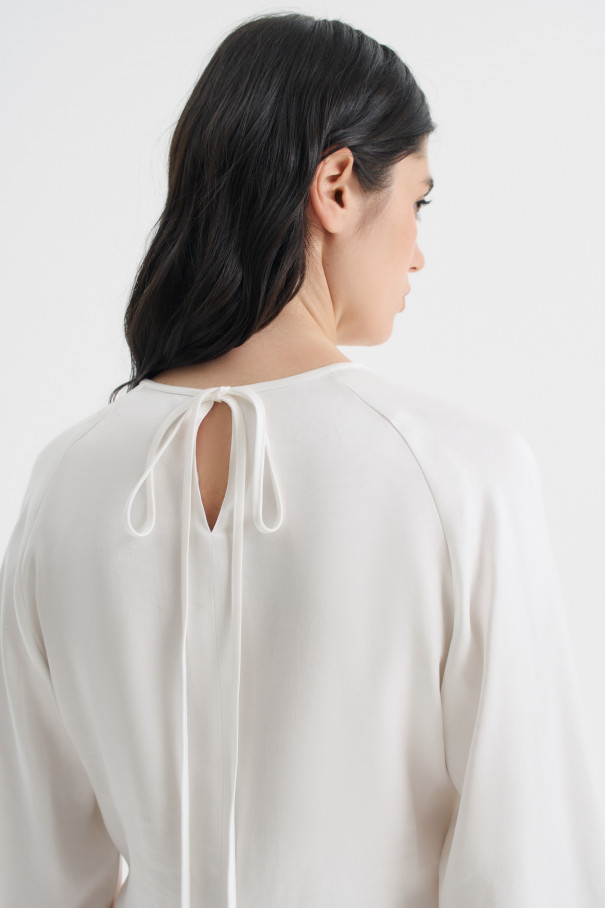 Блуза укороченная , молочный, арт. FRASSBL02ML купить в интернет-магазине