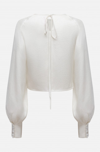 Блуза укороченная , Молочный, арт. FRASSBL02ML купить в интернет-магазине