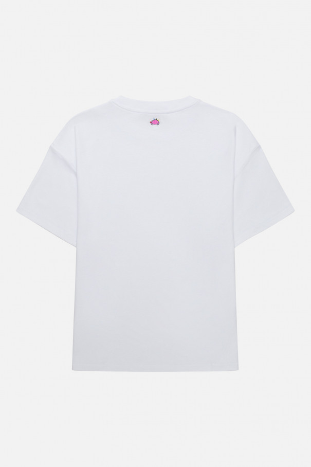 Футболка  с вышивкой , белый, арт. FRASSTS02WT купить в интернет-магазине