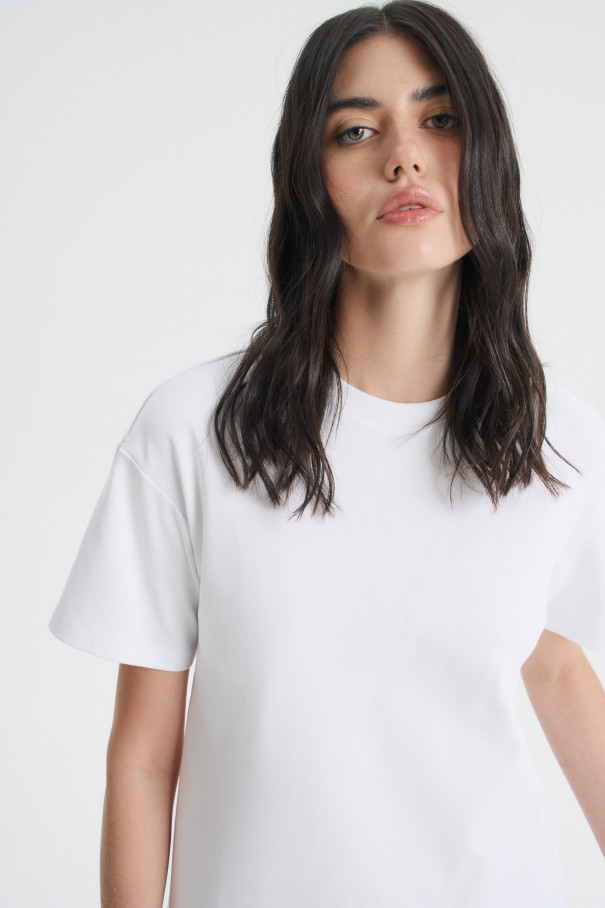 Футболка  с вышивкой , белый, арт. FRASSTS02WT купить в интернет-магазине