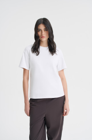 Футболка  с вышивкой , Белый, арт. FRASSTS02WT купить в интернет-магазине