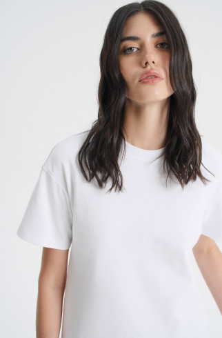 Футболка  с вышивкой , Белый, арт. FRASSTS02WT купить в интернет-магазине