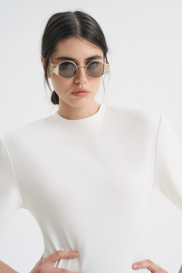 Платье-футболка , молочный, арт. FRASSDR10ML купить в интернет-магазине