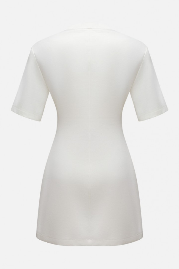 Платье-футболка , молочный, арт. FRASSDR10ML купить в интернет-магазине