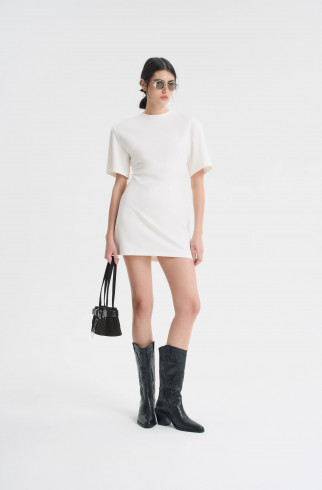 Платье-футболка , Молочный, арт. FRASSDR10ML купить в интернет-магазине