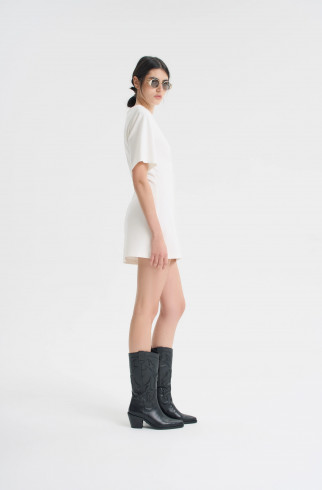 Платье-футболка , Молочный, арт. FRASSDR10ML купить в интернет-магазине