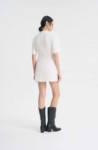 Платье-футболка , Молочный, арт. FRASSDR10ML купить в интернет-магазине