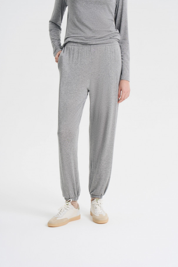 Брюки из тонкого трикотажа , серый, арт. FRASSPN04GR купить в интернет-магазине