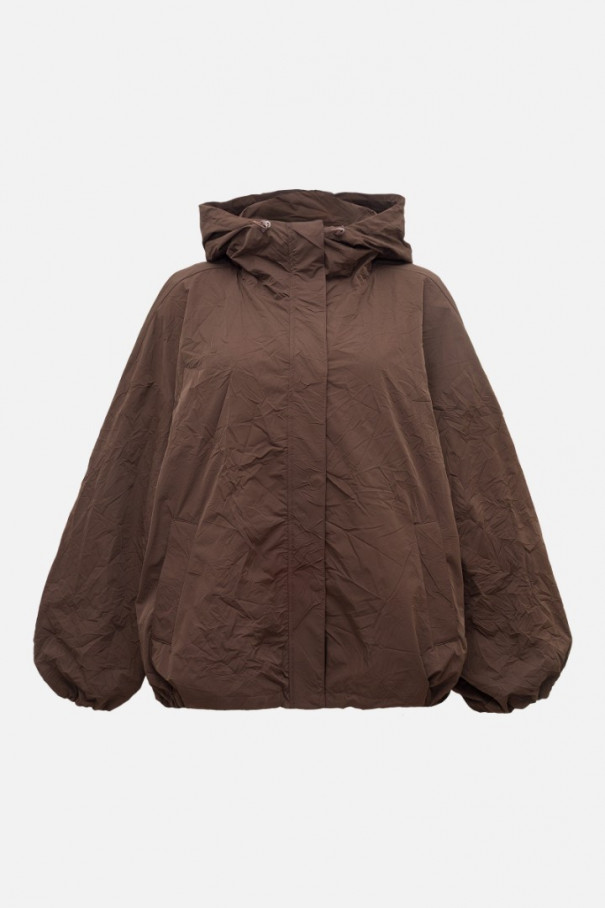 Куртка из жатой плащёвки , коричневый, арт. FRASSJK02BR купить в интернет-магазине