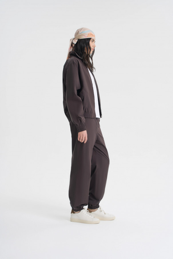 Куртка спортивная из хлопка , коричневый, арт. FRASSJK01BR купить в интернет-магазине