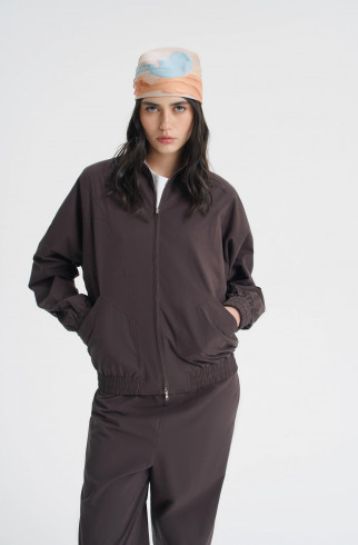 Куртка спортивная из хлопка , Коричневый, арт. FRASSJK01BR купить в интернет-магазине