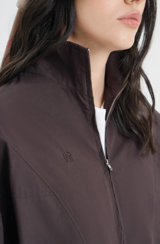 Куртка спортивная из хлопка , Коричневый, арт. FRASSJK01BR купить в интернет-магазине