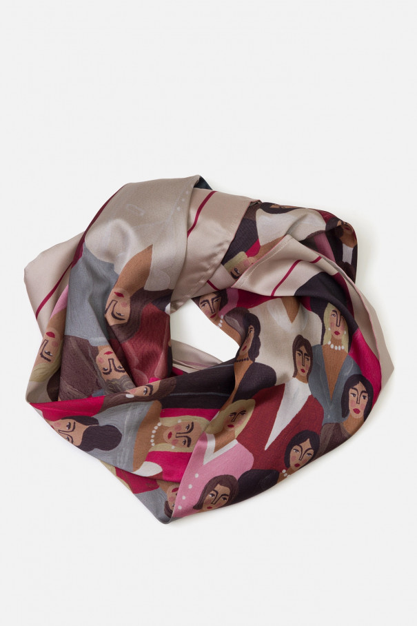 Платок drop#44 , мультицвет, арт. FS-12435 купить в интернет-магазине