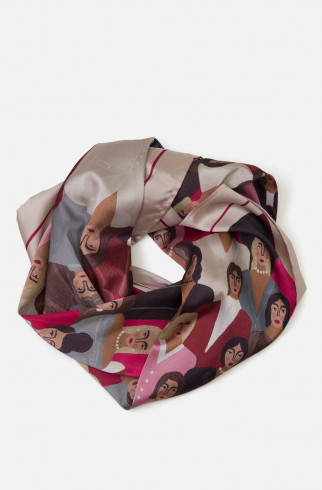Платок drop#44 , Мультицвет, арт. FS-12435 купить в интернет-магазине