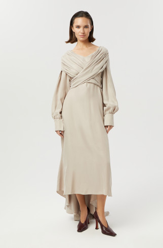 Платье бохо , Серый, арт. FR23SSD43RW520G купить в интернет-магазине