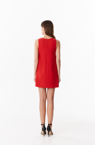 Платье мини , Красный, арт. FR22E1D12W200RED купить в интернет-магазине