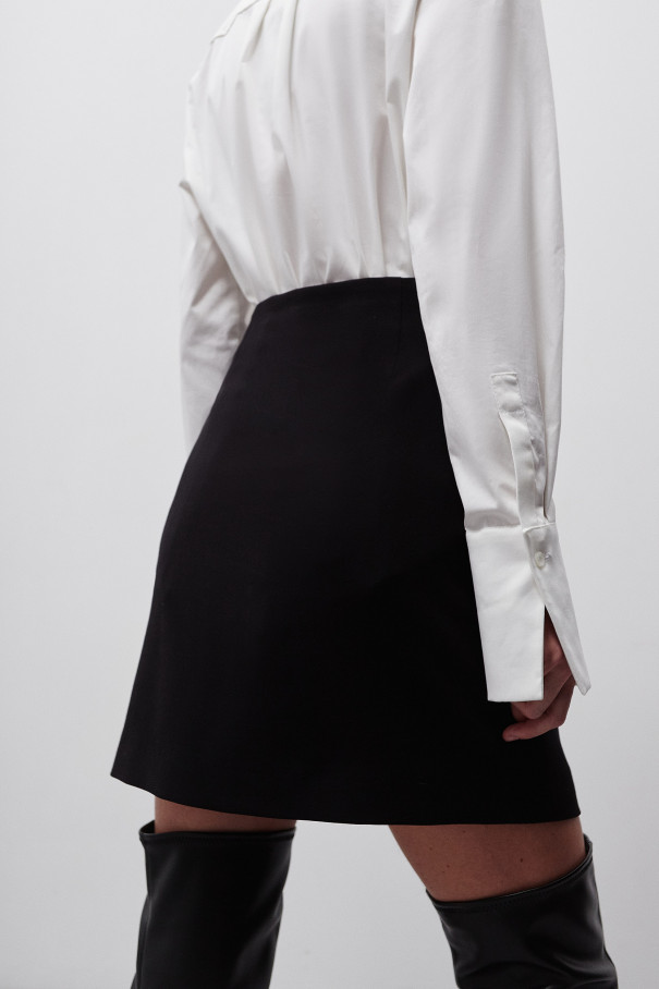 Черная юбка мини , арт. FR21-ЭУ-8-чр-4 купить в интернет-магазине